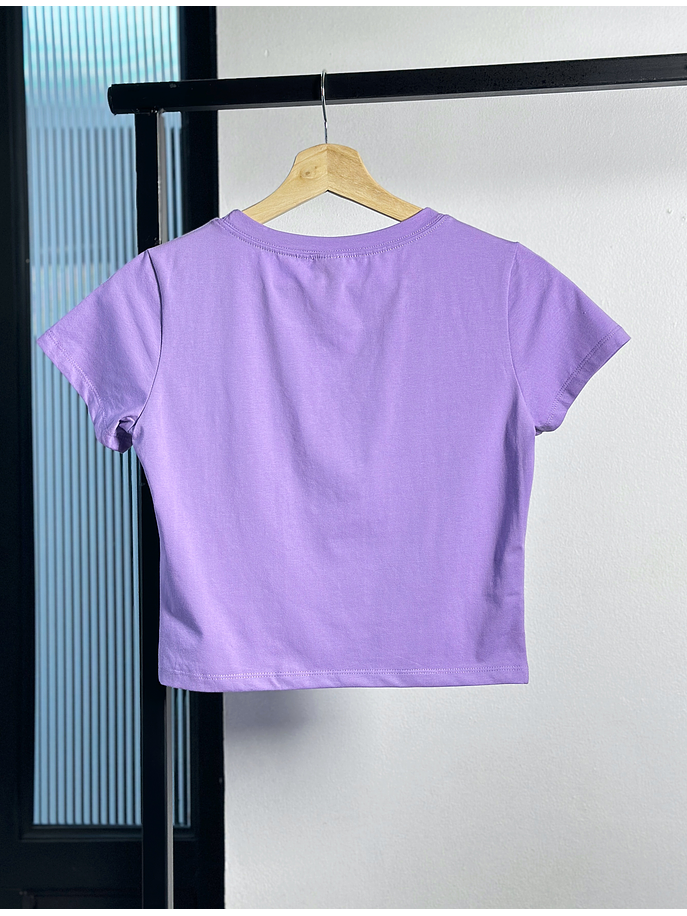 Top estampado lila 3