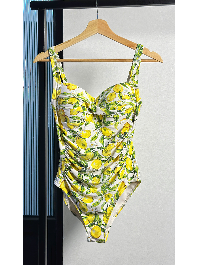 Traje de baño estampado limones 1