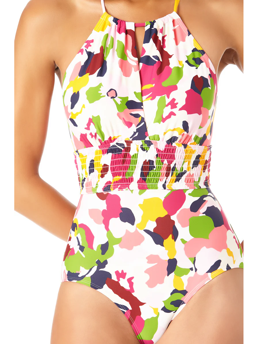 Traje de baño floreado 6