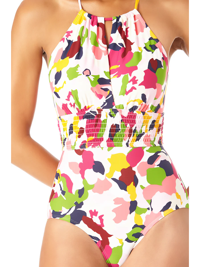 Traje de baño floreado 6