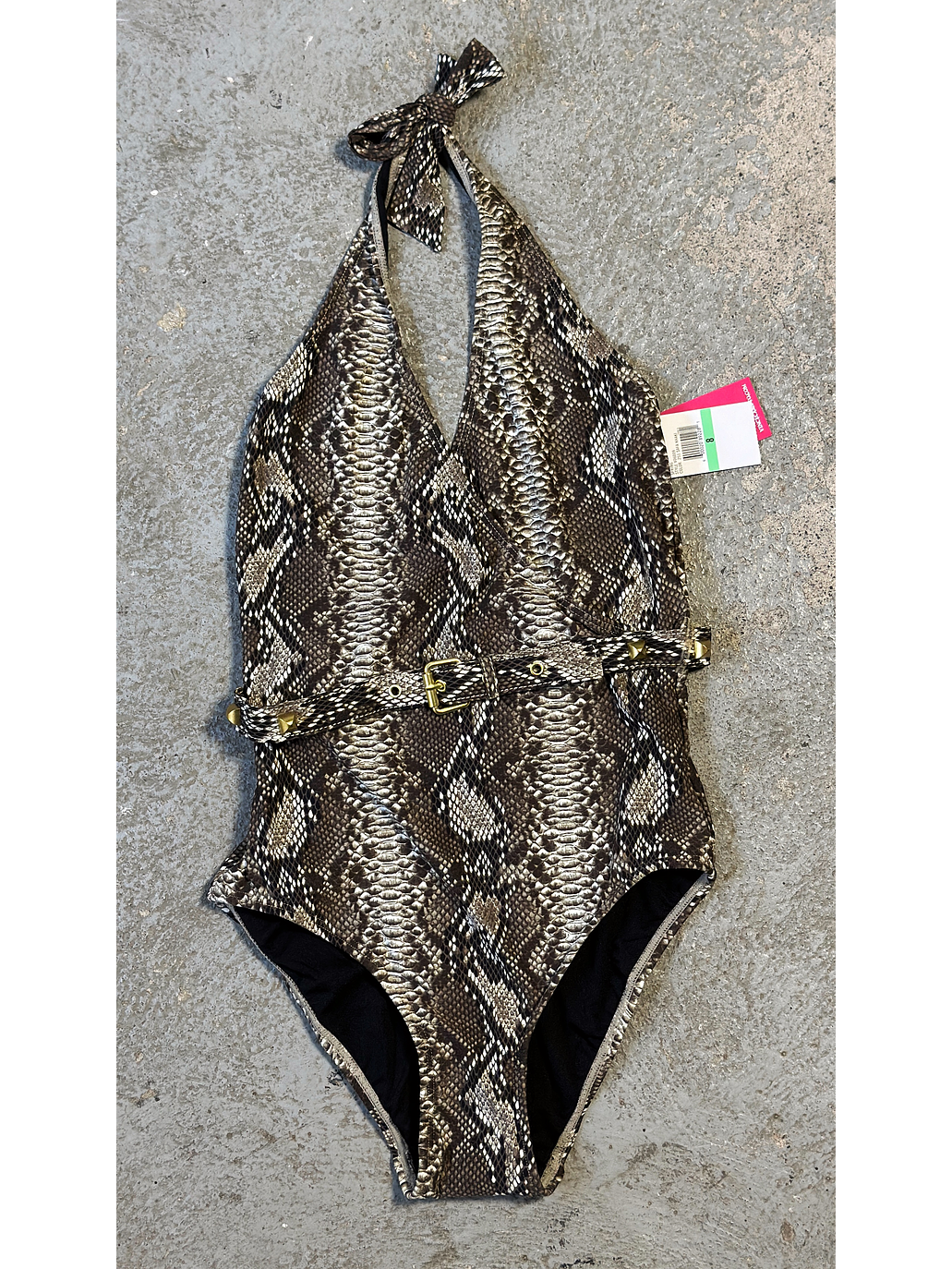 Traje de baño animal print 1