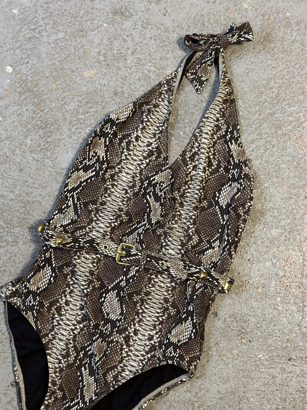 Traje de baño animal print 2