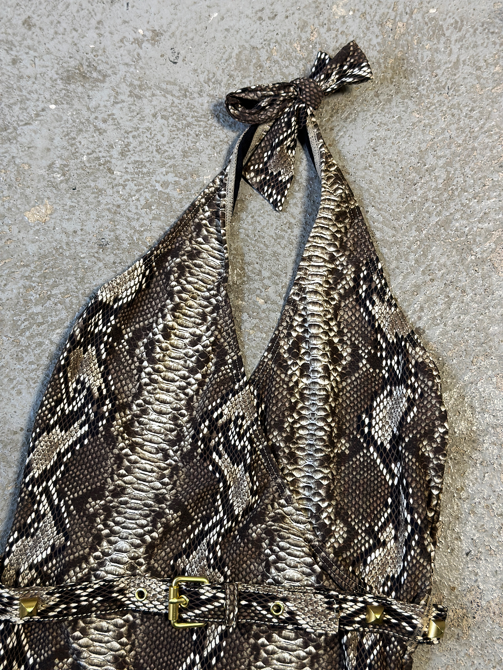 Traje de baño animal print 3