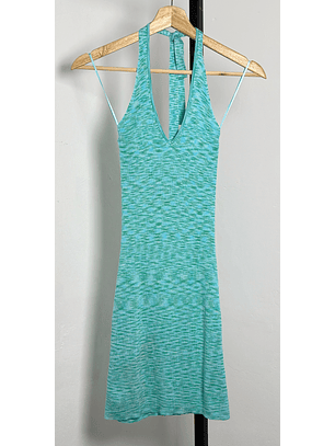 Vestido de punto elasticado