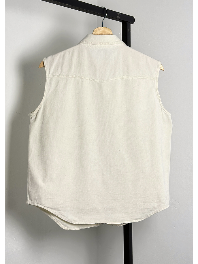 Camisa algodón sin mangas  3