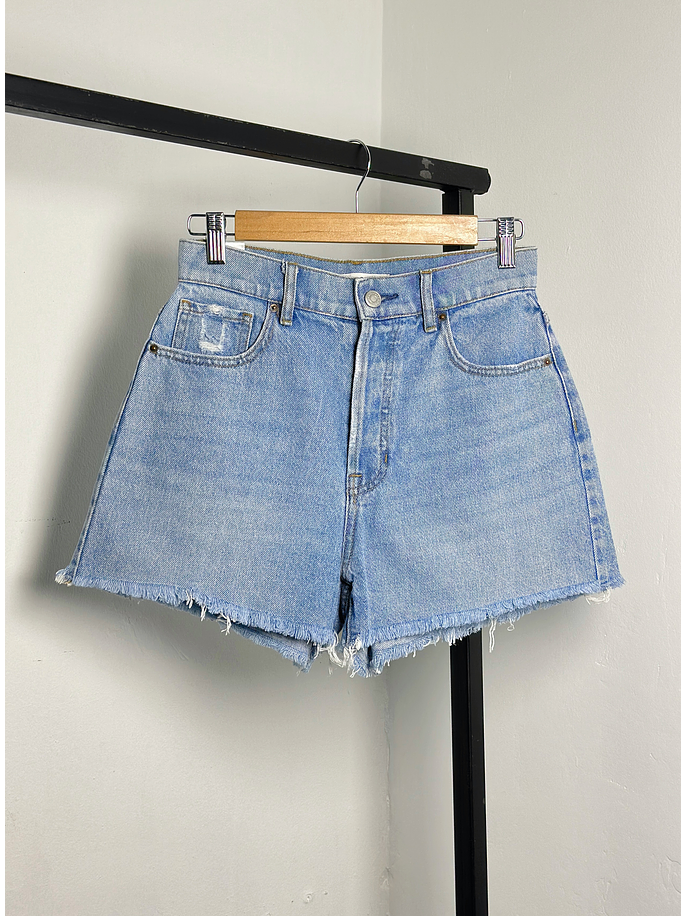 Short denim celeste  1