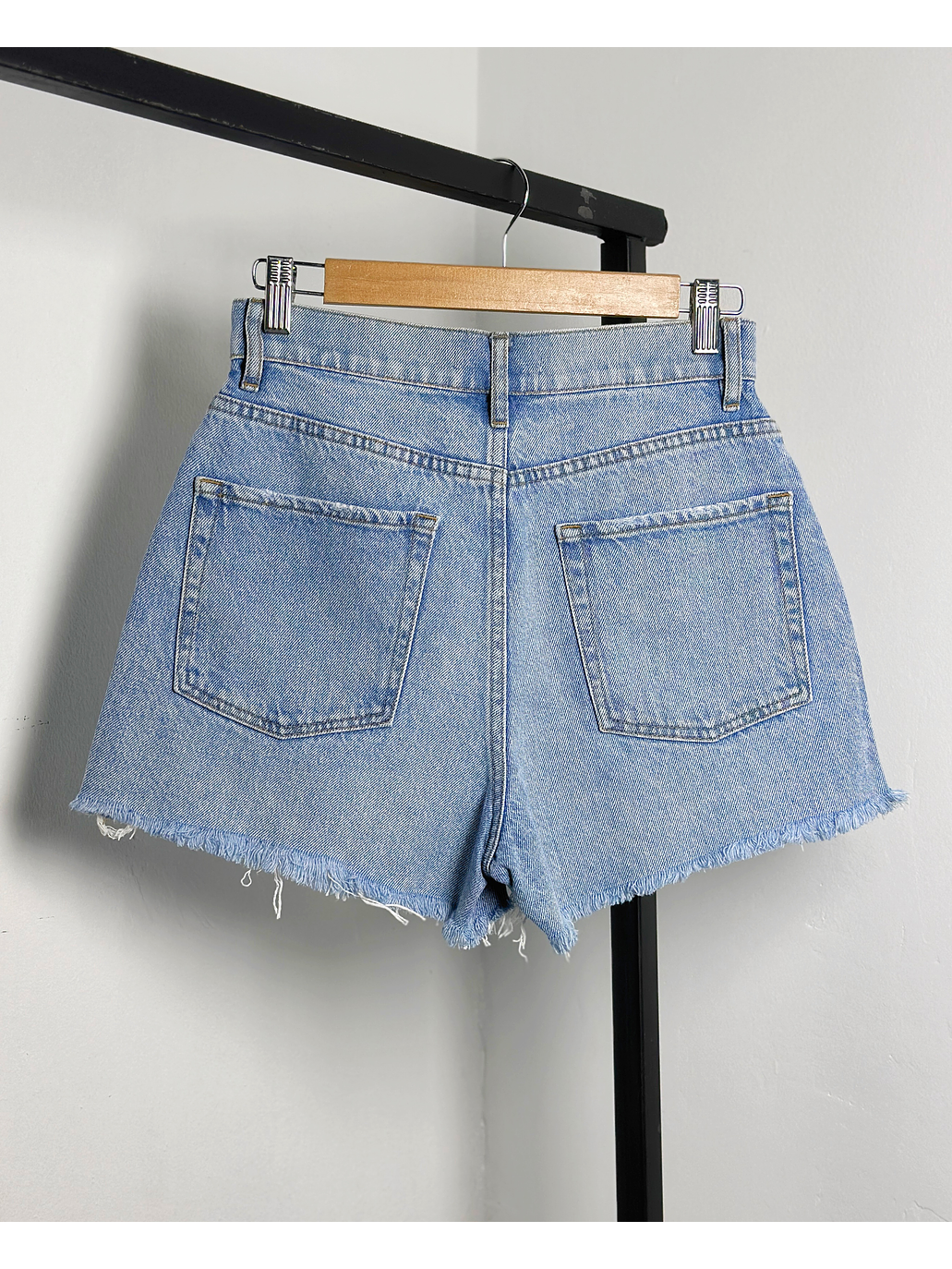 Short denim celeste  3