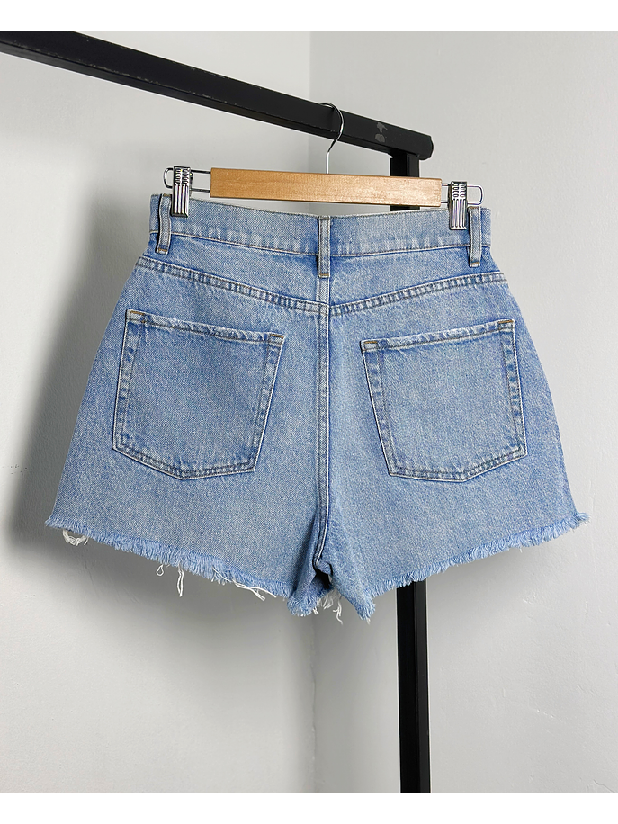Short denim celeste  3