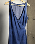 Vestido denim azul