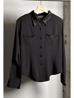 Camisa negra vintage 