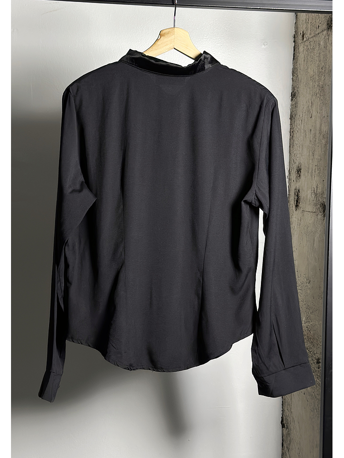 Camisa negra vintage  3