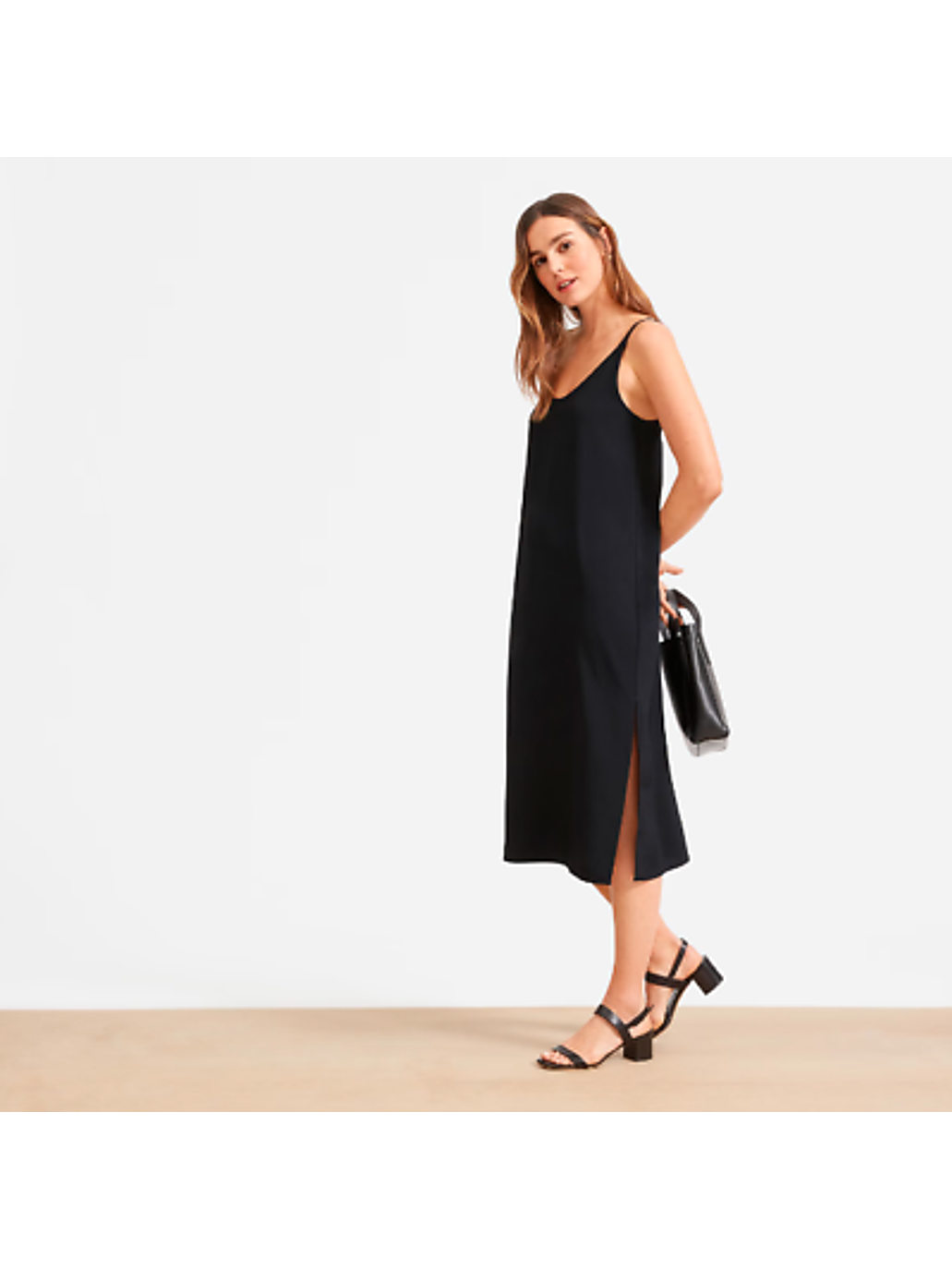 Vestido negro tirantes 5