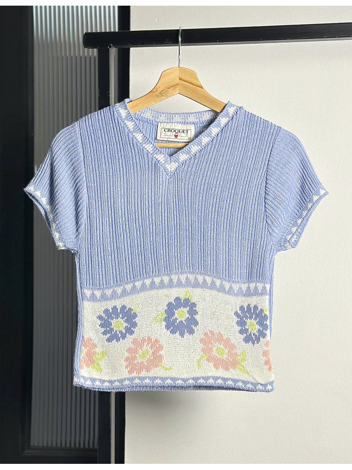 Top vintage tejido  1
