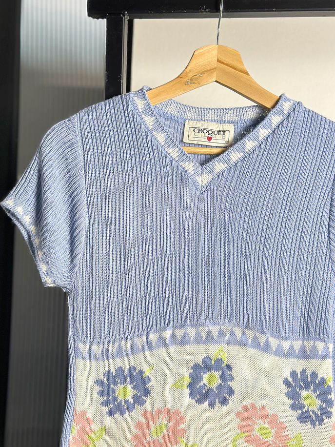 Top vintage tejido  2