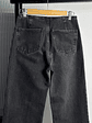 Jeans negro flare - Miniatura 6