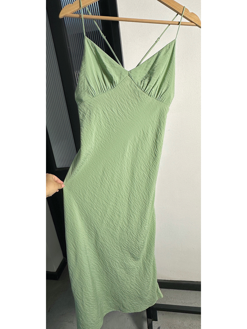 Vestido verde agua 3