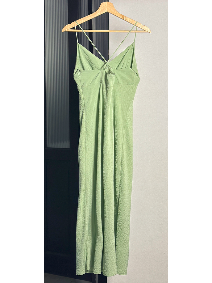 Vestido verde agua 4