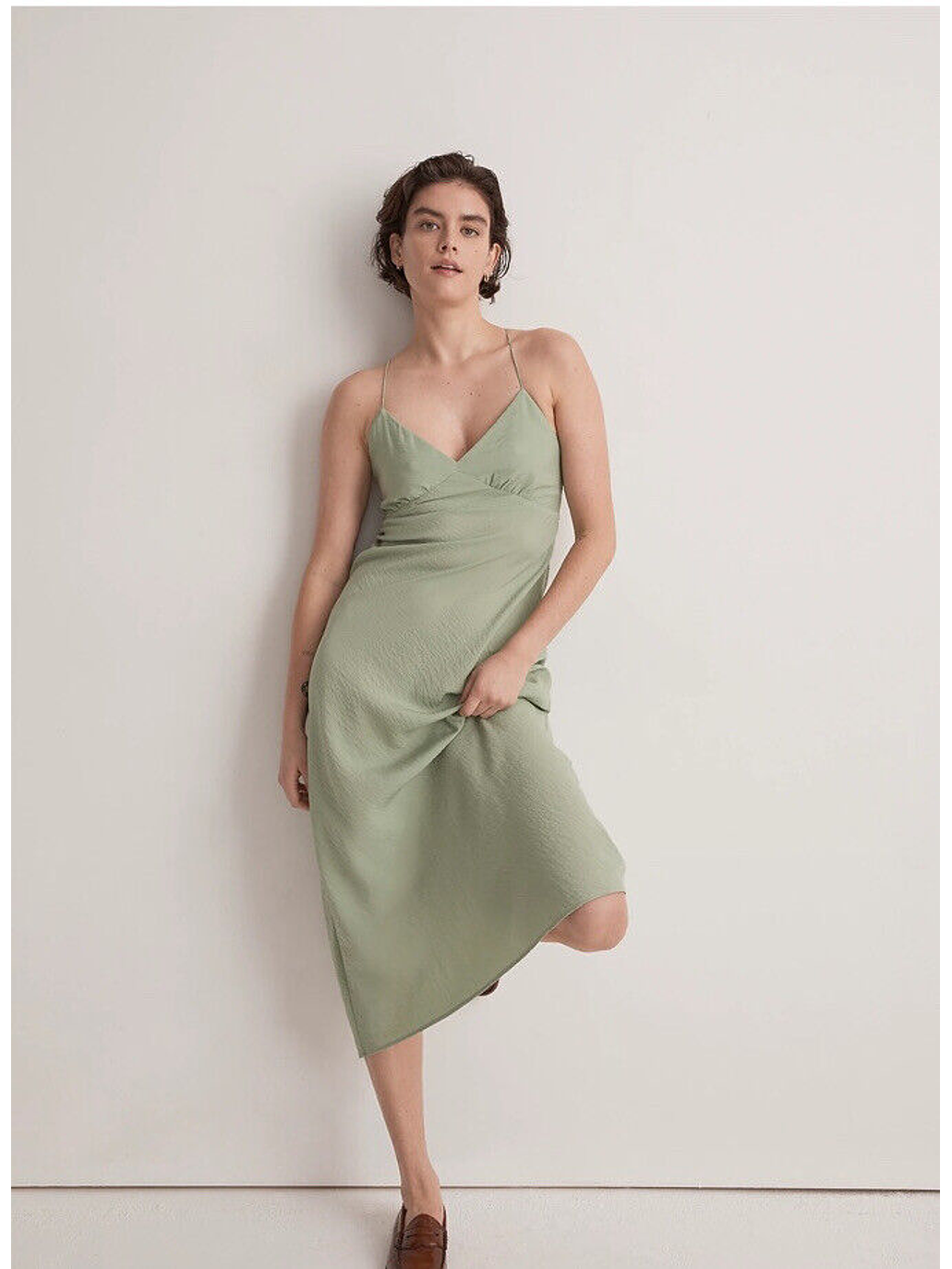 Vestido verde agua 5