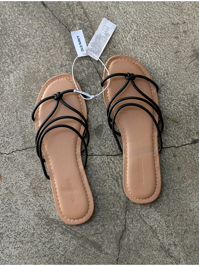 Sandalias bajas tirantes 2
