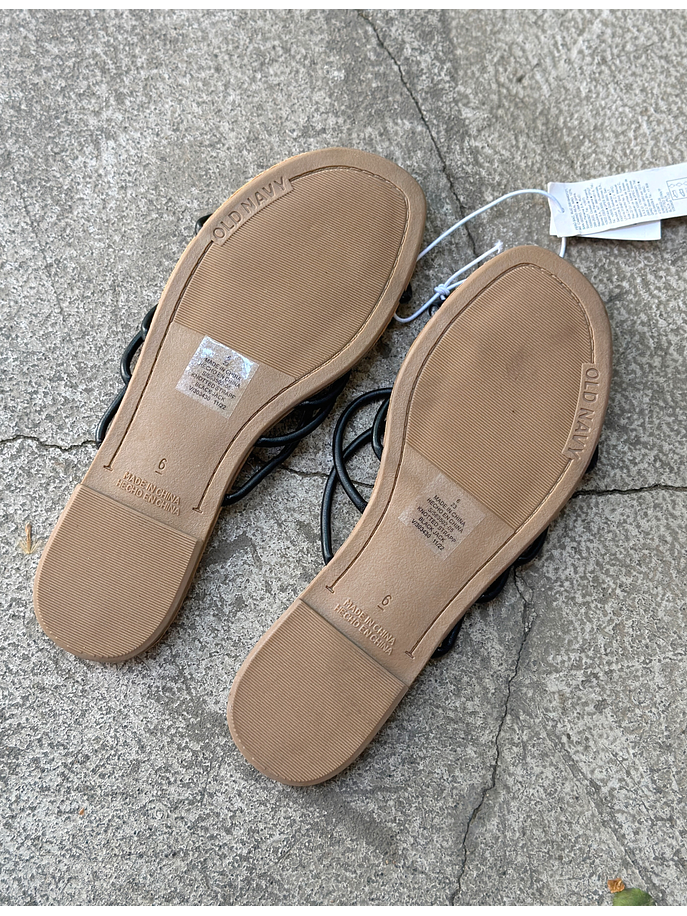 Sandalias bajas tirantes 4