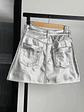 Falda denim plateada  - Miniatura 3