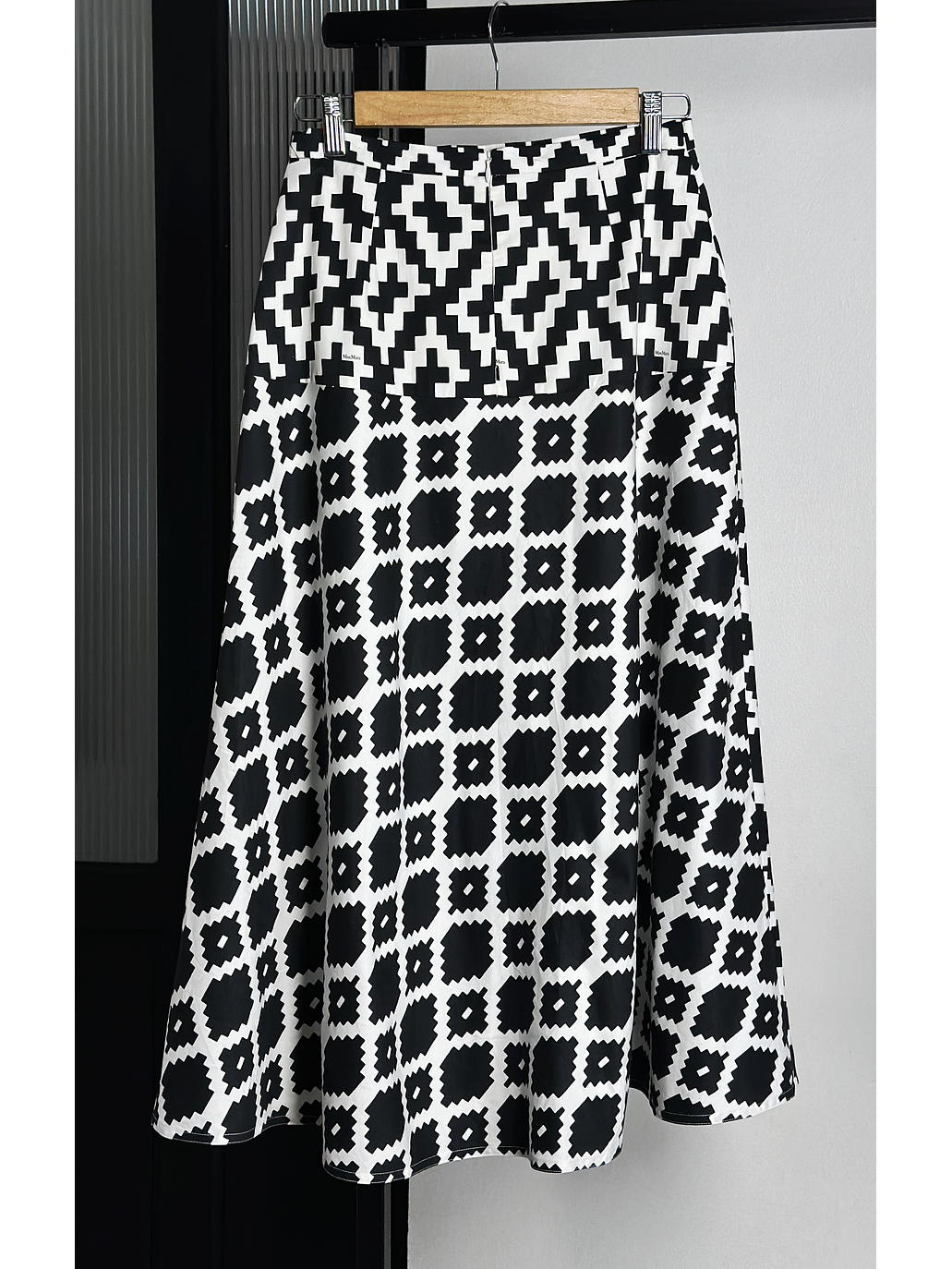 Falda estampada algodón  2