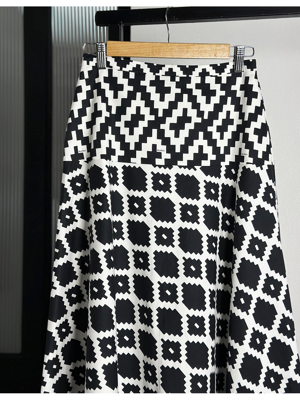 Falda estampada algodón  3