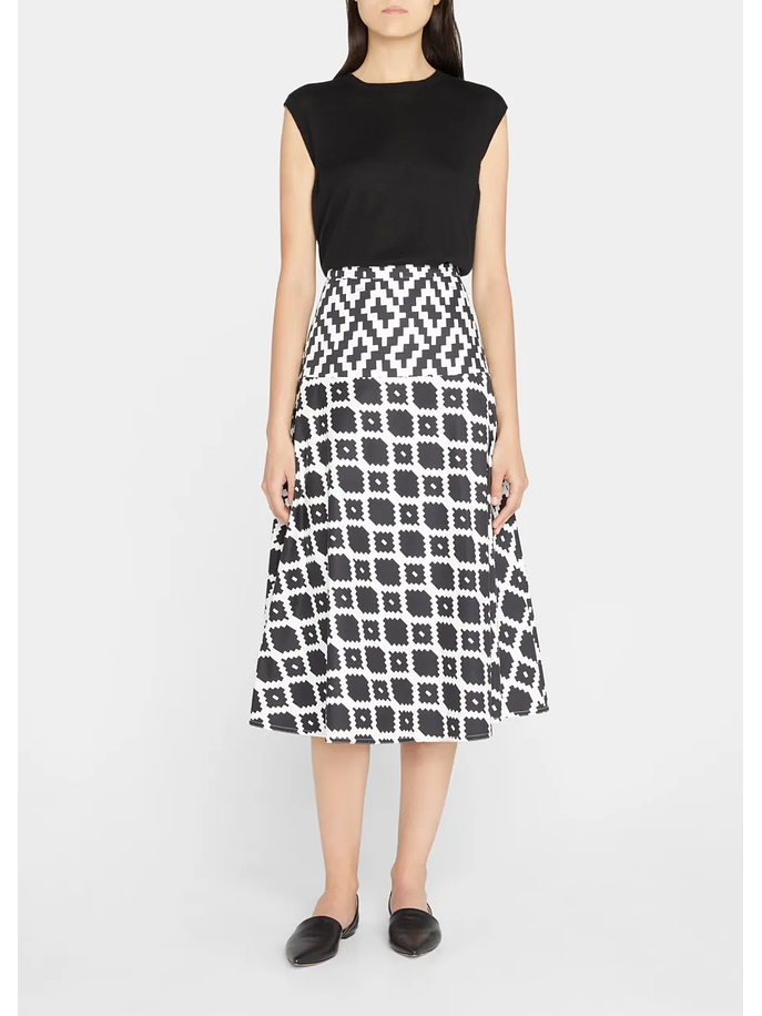 Falda estampada algodón  6