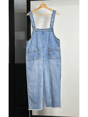 Jardinera denim celeste 