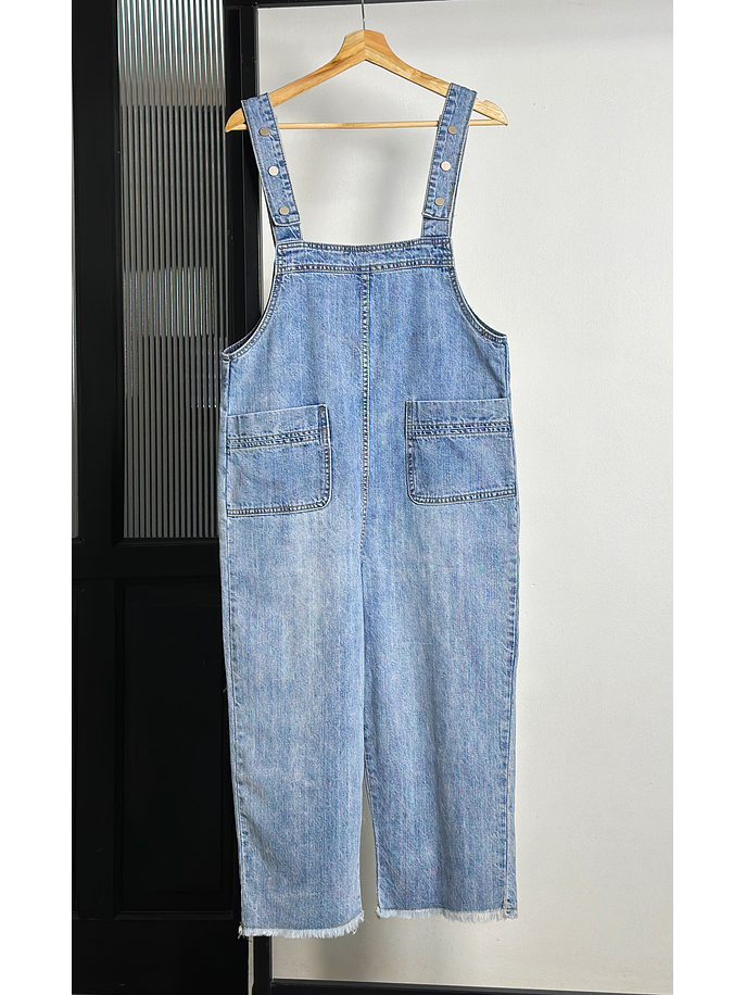 Jardinera denim celeste  1