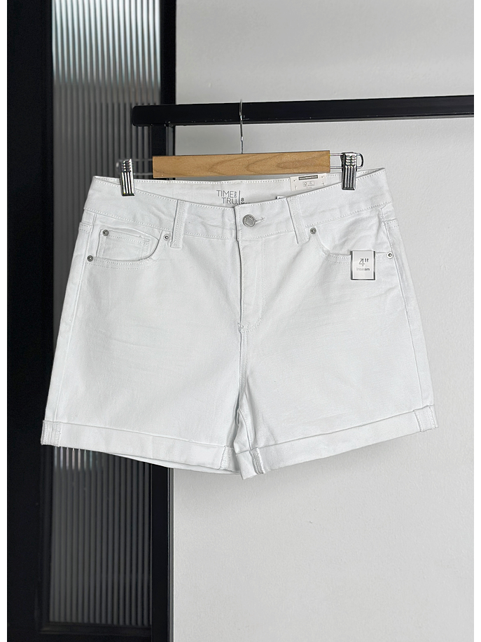 Short blanco denim 1