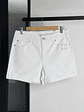 Short blanco denim - Miniatura 1