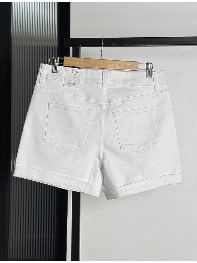 Short blanco denim 2