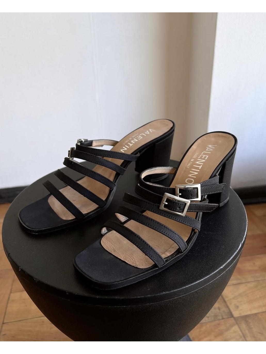 Sandalias negras vintage 2