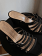 Sandalias negras vintage - Miniatura 3