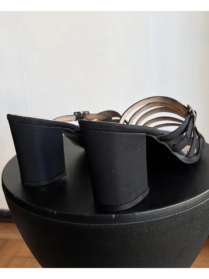 Sandalias negras vintage 4