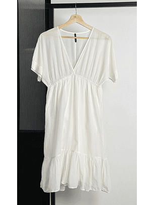 Vestido blanco ligero