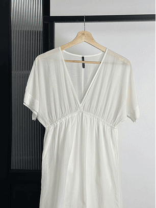 Vestido blanco ligero