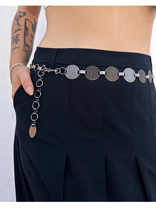 Cinturón metálico vintage