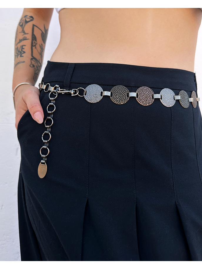 Cinturón metálico vintage 1