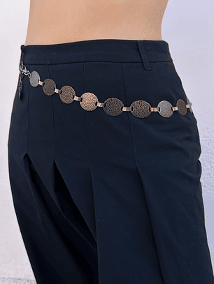 Cinturón metálico vintage