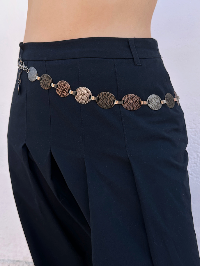 Cinturón metálico vintage 2