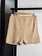 Short de punto beige - Miniatura 2