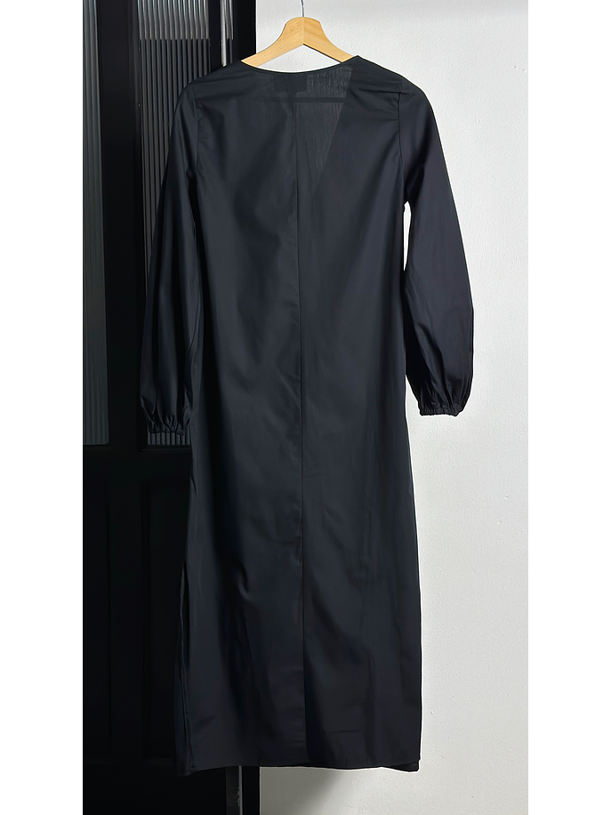 Vestido negro largo 3