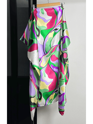 Pañuelo satinado vintage 