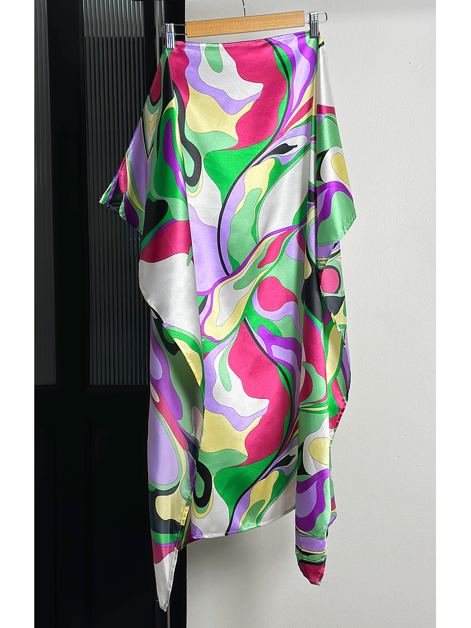 Pañuelo satinado vintage  1