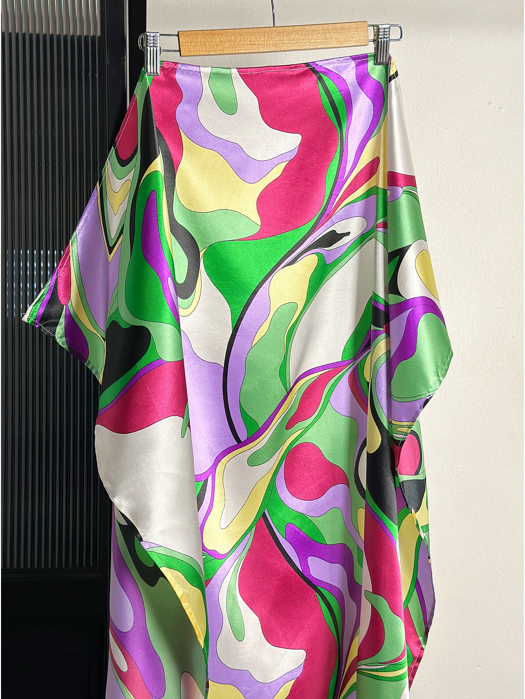 Pañuelo satinado vintage  2