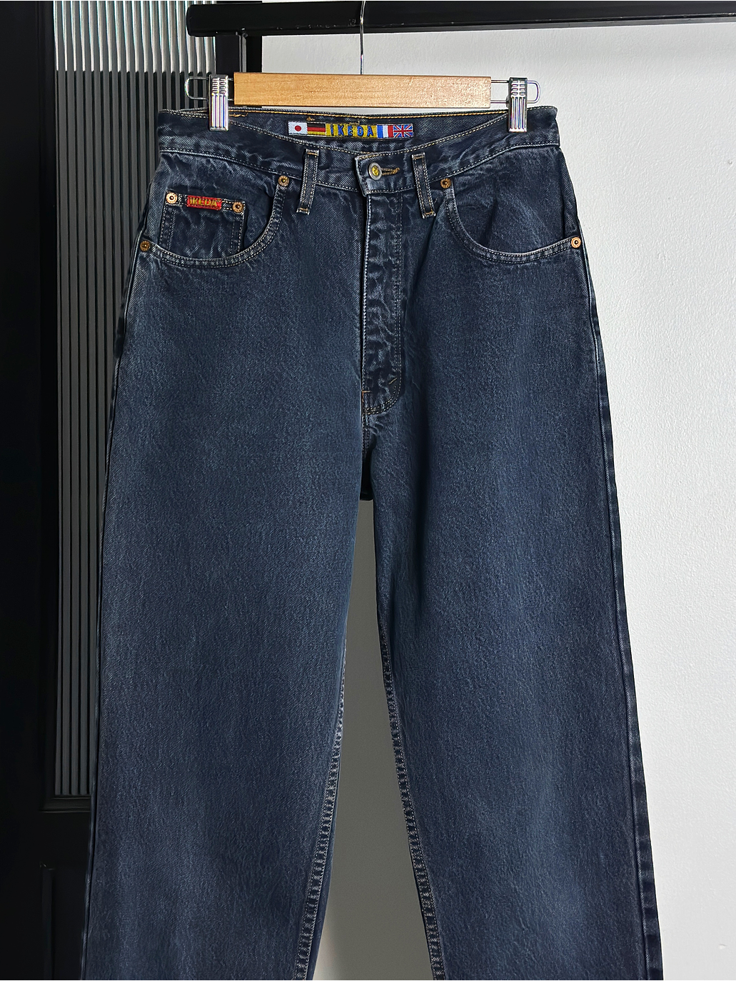 Pantalón mezclilla azul vintage 2