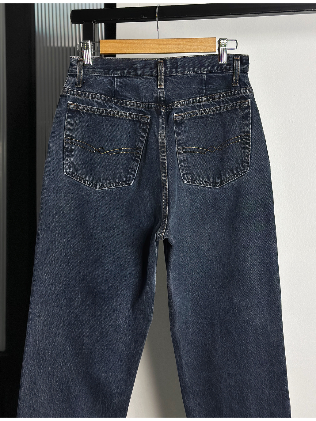 Pantalón mezclilla azul vintage 4