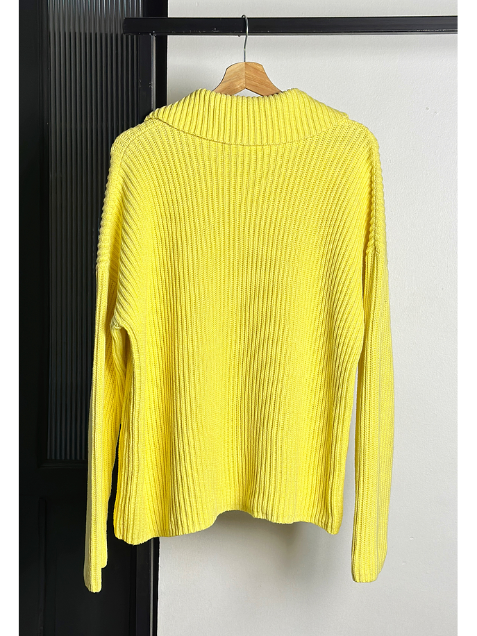 Chaleco amarillo vintage 3